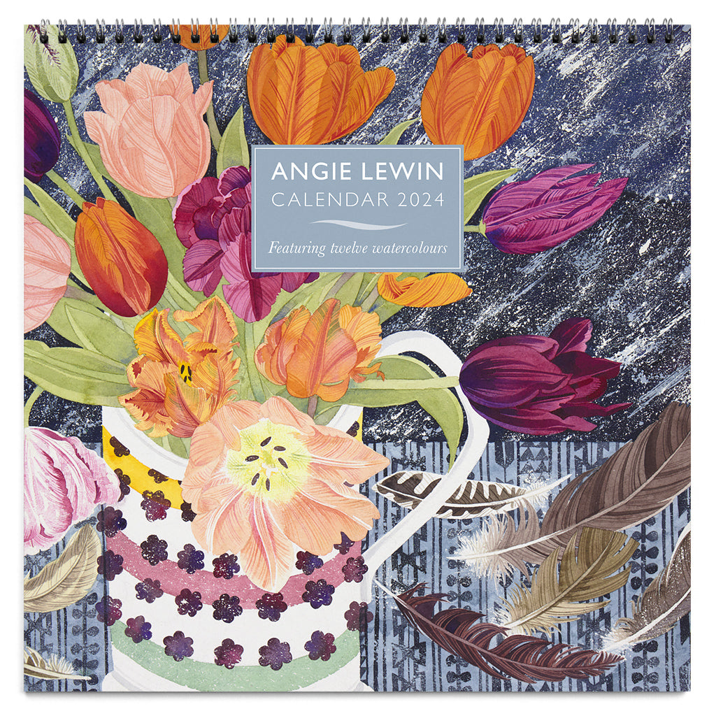 My 2024 Calendar - Angie Lewin - printmaker and painter