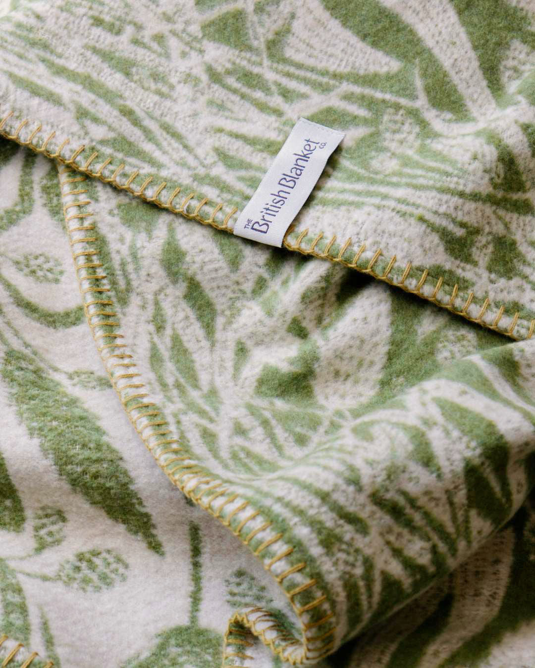 Field's Edge Blanket in Green