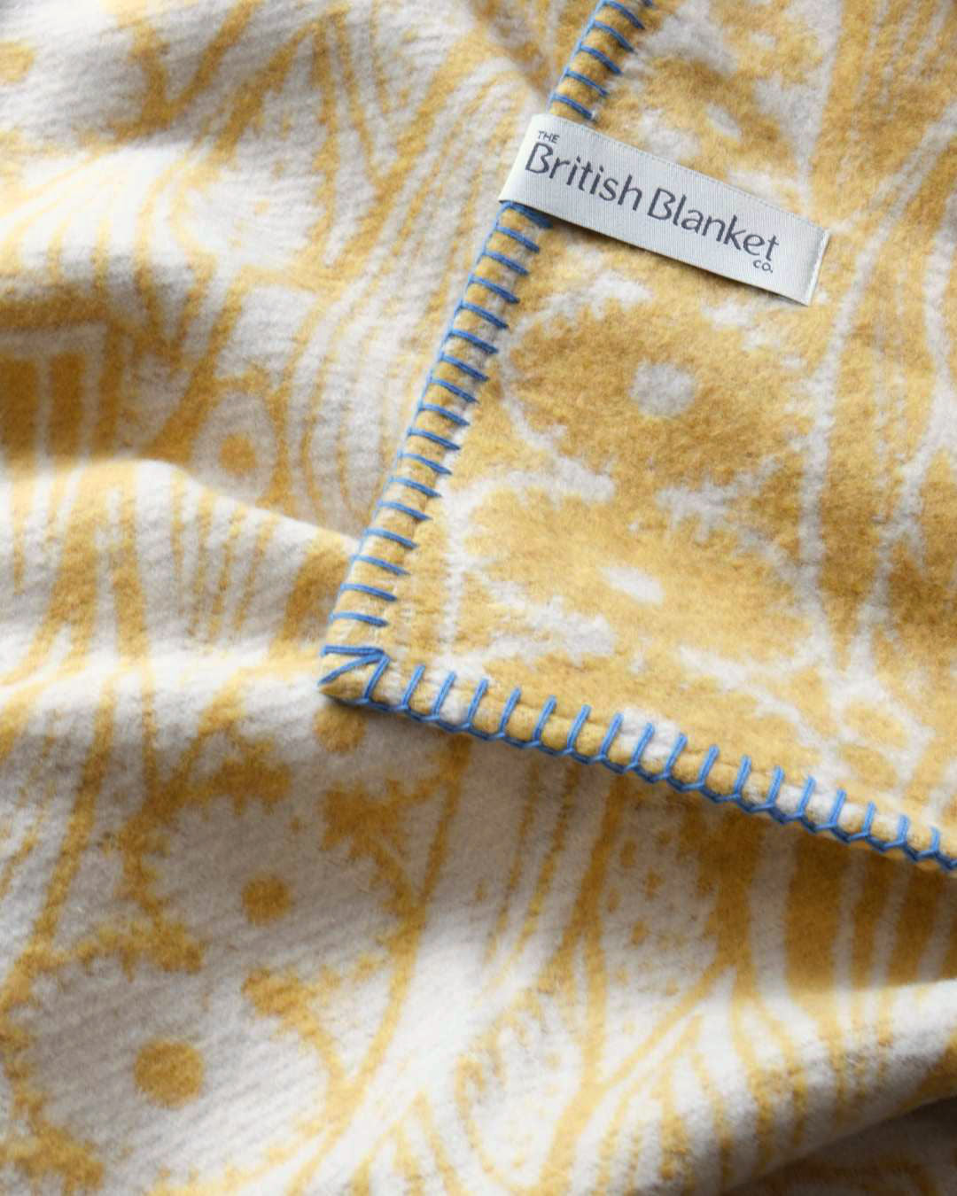 Meadow Grass Blanket in Yellow
