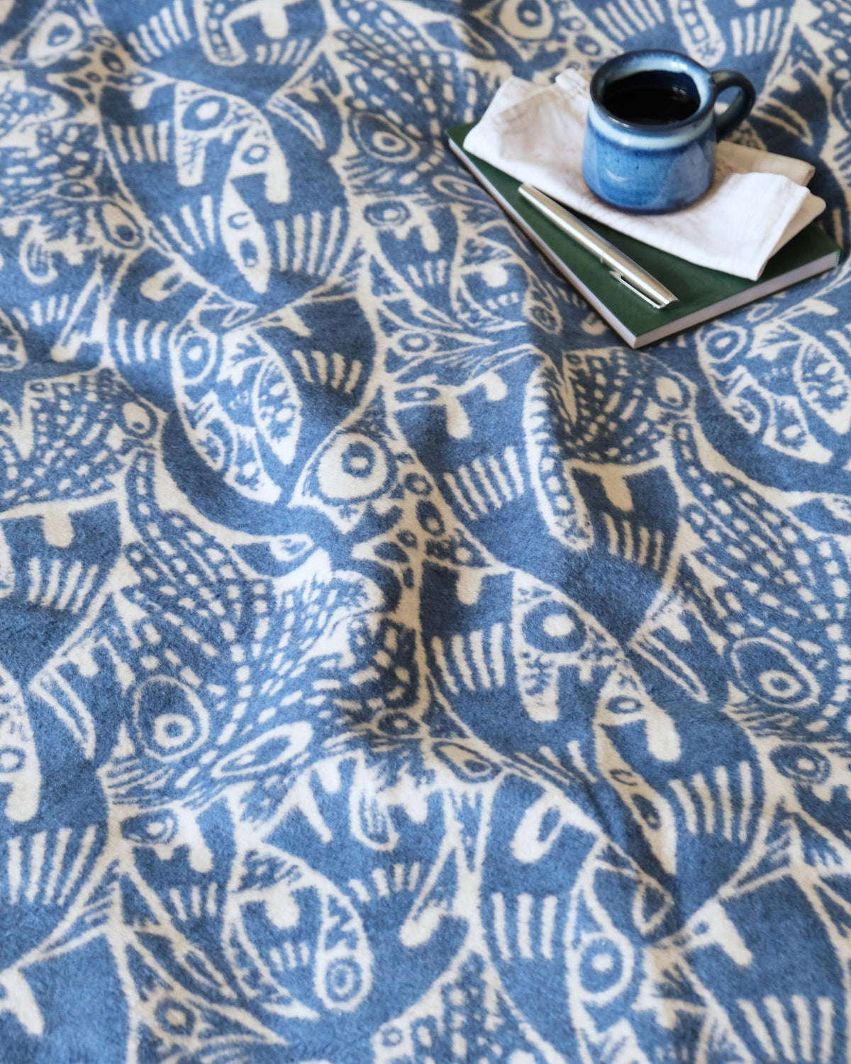 Rockpool Blanket in Blue
