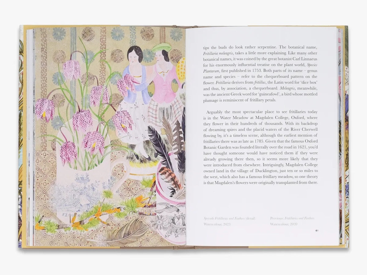 The Book of Wild Flowers - Angie Lewin - printmaker and painter