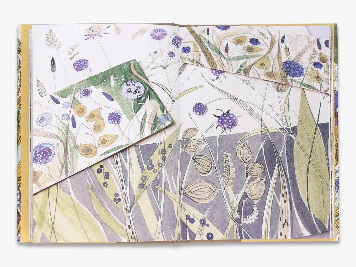 The Book of Wild Flowers - Angie Lewin - printmaker and painter