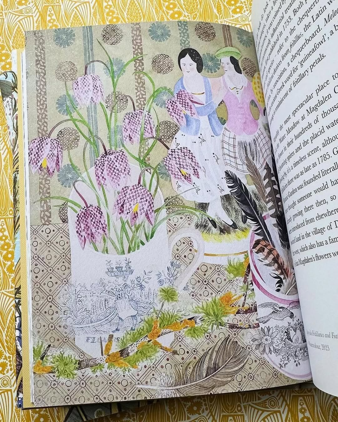 The Book of Wild Flowers - Angie Lewin - printmaker and painter