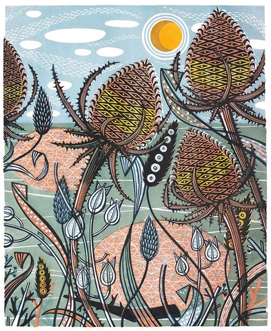 Autumn Teasels
