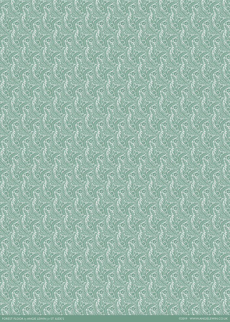 Patterned Papers - Angie Lewin - printmaker and painter