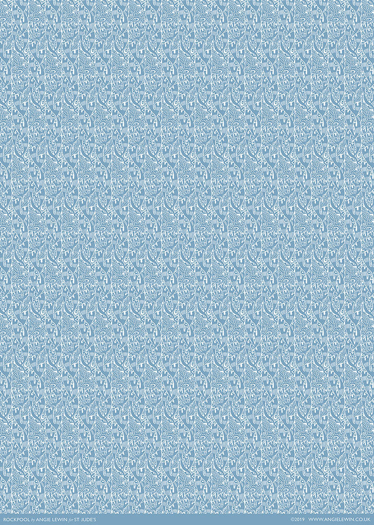 Patterned Papers - Angie Lewin - printmaker and painter