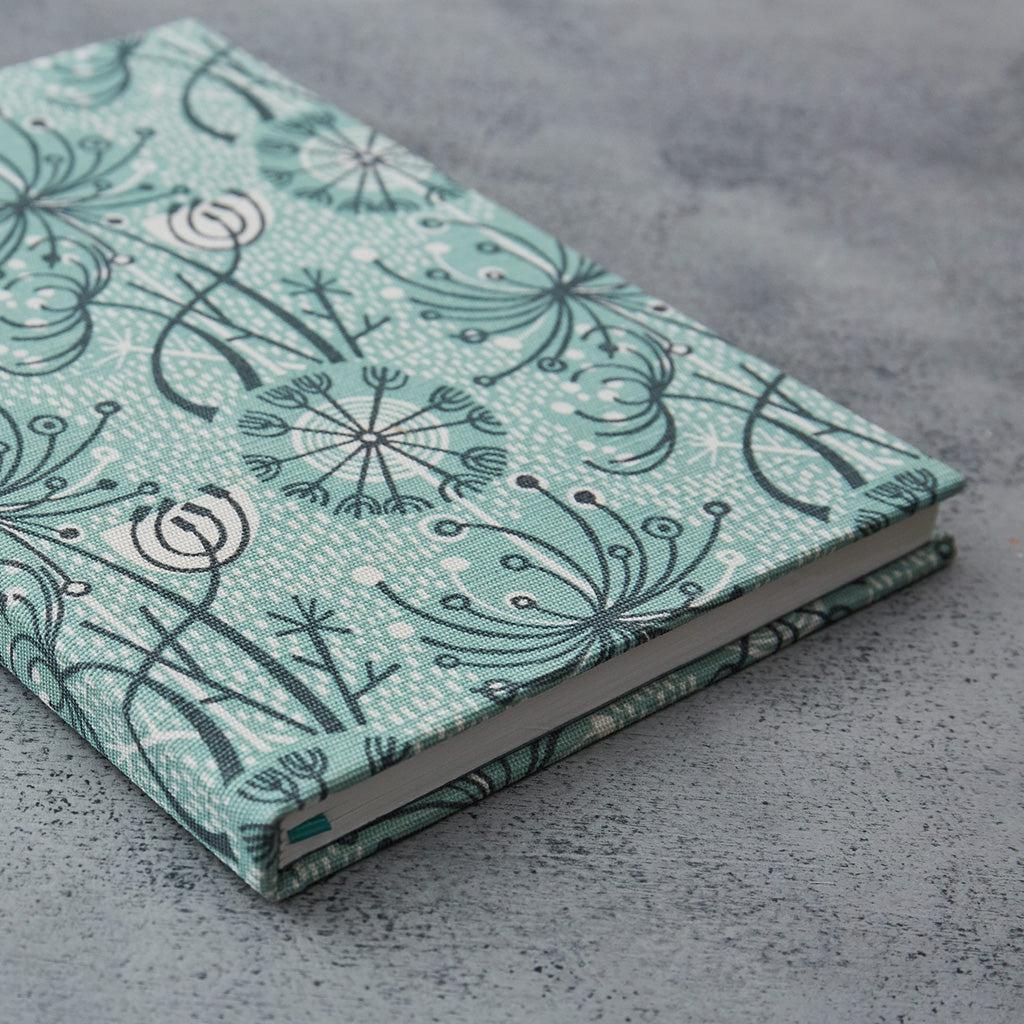 Fabric covered notebooks - Angie Lewin - printmaker and painter