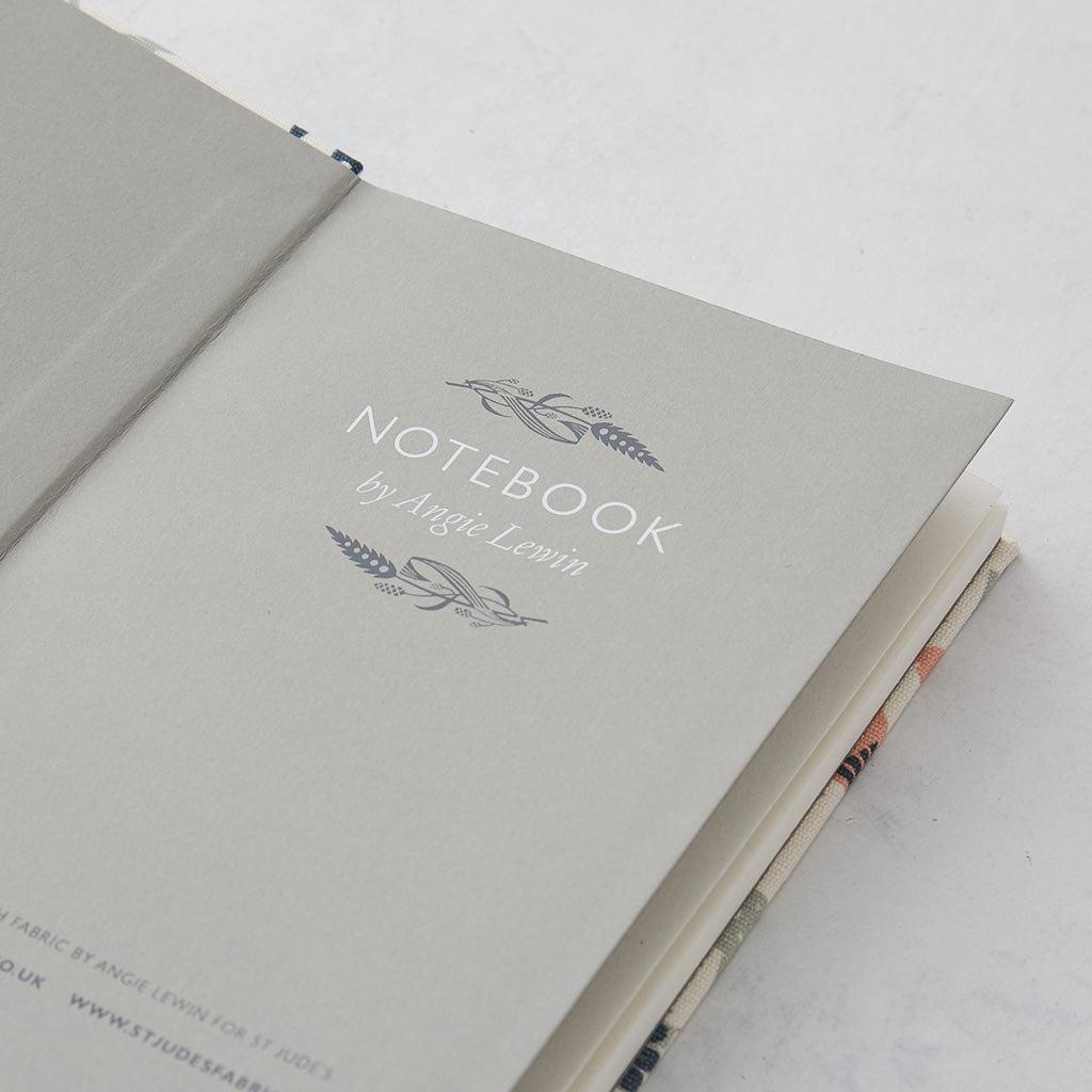 Fabric covered notebooks - Angie Lewin - printmaker and painter