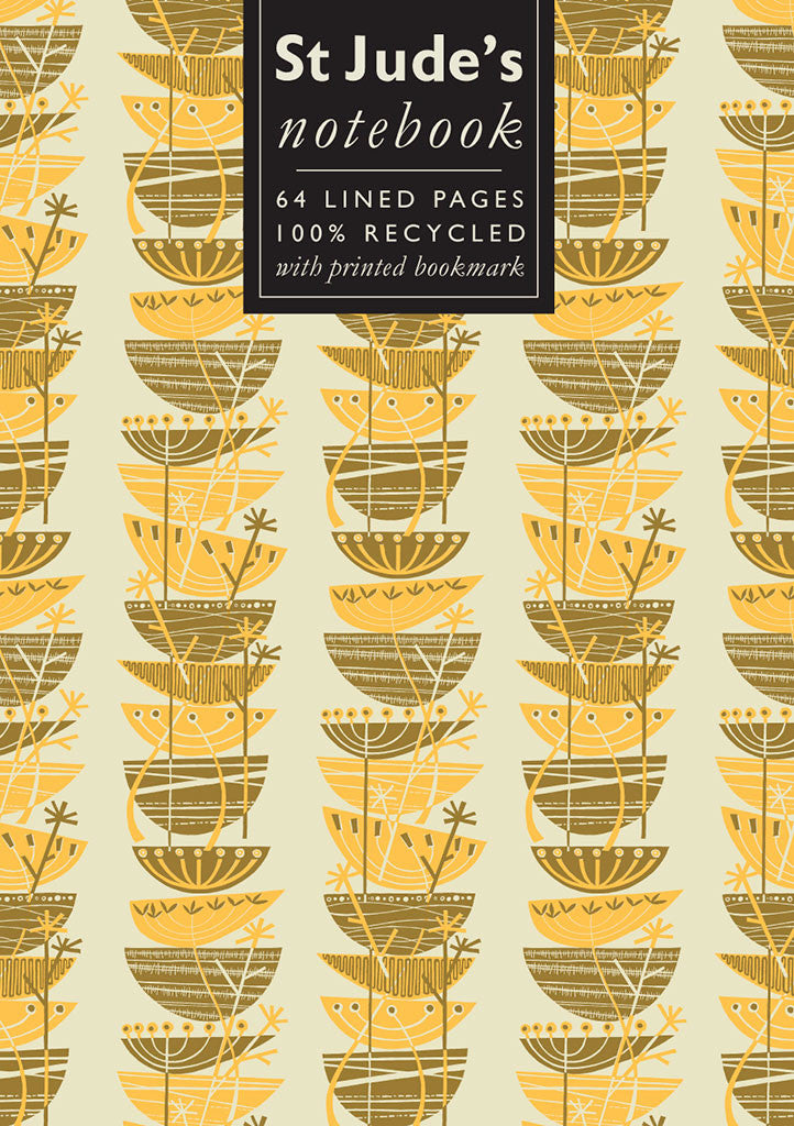 Clifftop notebook - Angie Lewin - printmaker and painter