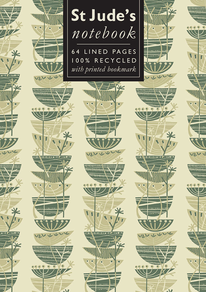 Clifftop notebook - Angie Lewin - printmaker and painter