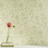 Clover wallpaper - Angie Lewin - printmaker and painter