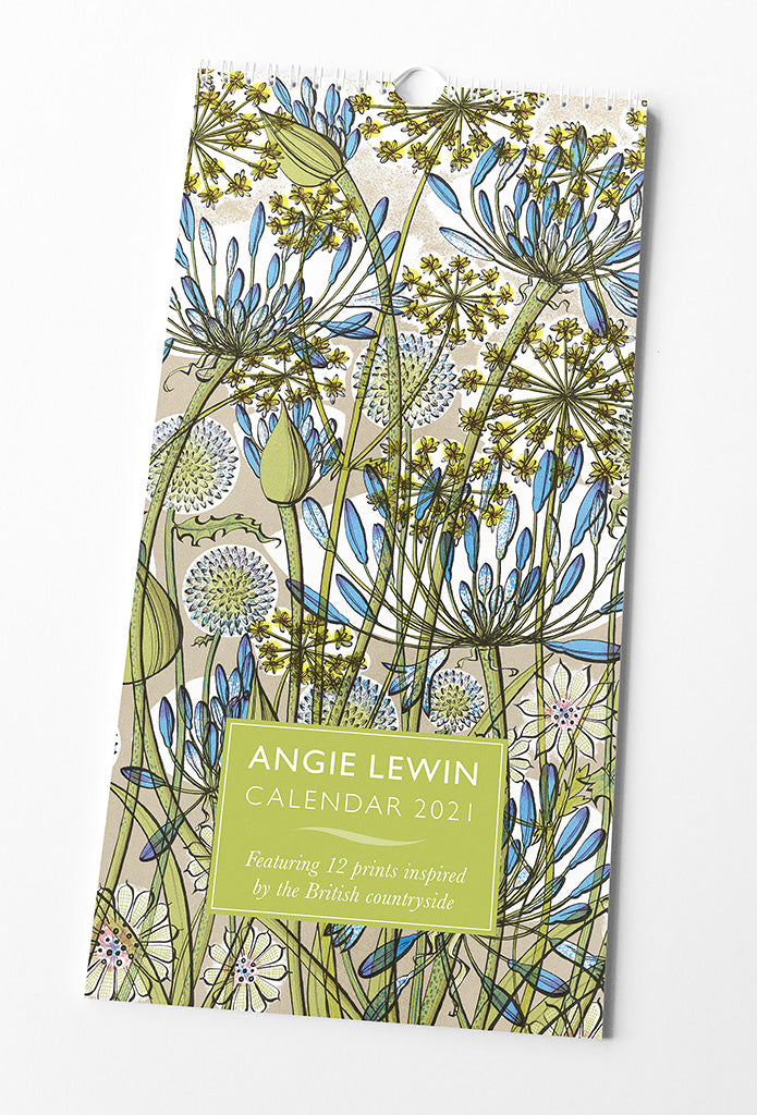2021 Calendar - Angie Lewin - printmaker and painter