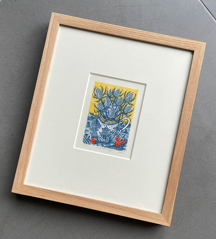 Sea Holly - framed