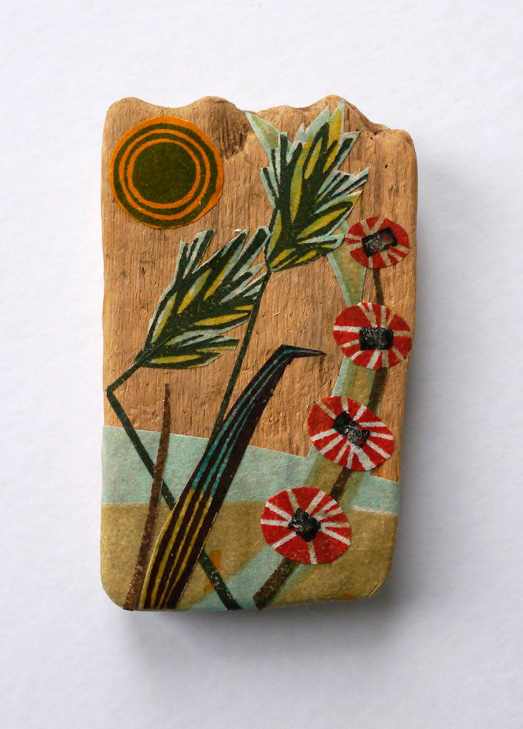 Reed Bed - Angie Lewin - printmaker and painter