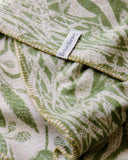 Angie Lewin Blanket: Field's Edge in Green