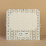 Dahlias and Dogs 3D Die-Cut Card - Angie Lewin - printmaker and painter