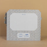 Zebra, Dahlias and Feathers 3D Die-Cut Card - Angie Lewin - printmaker and painter