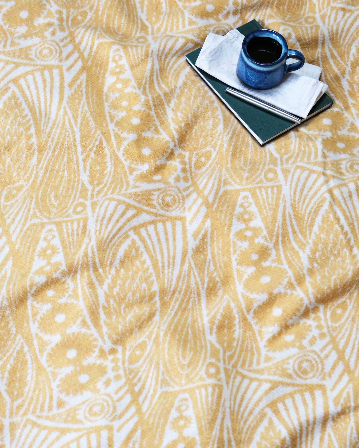 Meadow Grass Blanket in Yellow