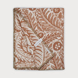 Forest Floor Blanket in Rust