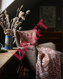 Angie Lewin Blanket: Forest Floor in Rust