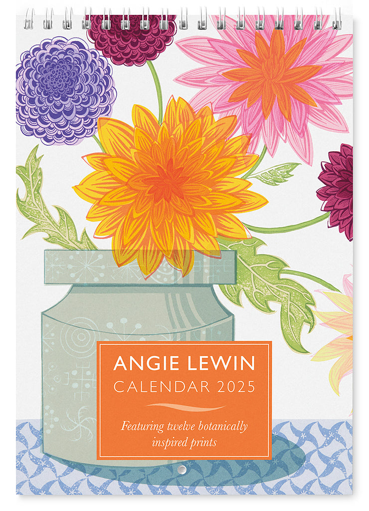My 2025 Calendar - Angie Lewin - printmaker and painter