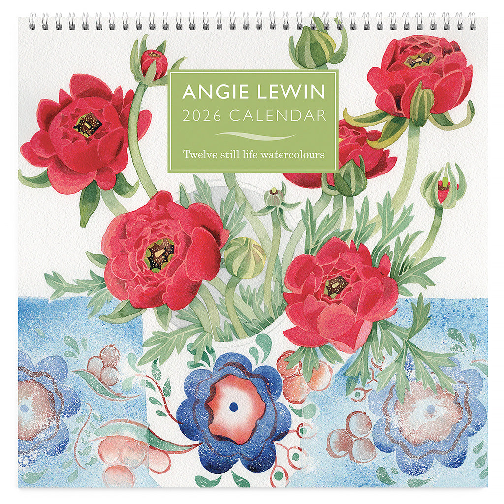 2026 Wall Calendar - Angie Lewin - printmaker and painter