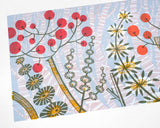 Spey Snow - Angie Lewin - printmaker and painter