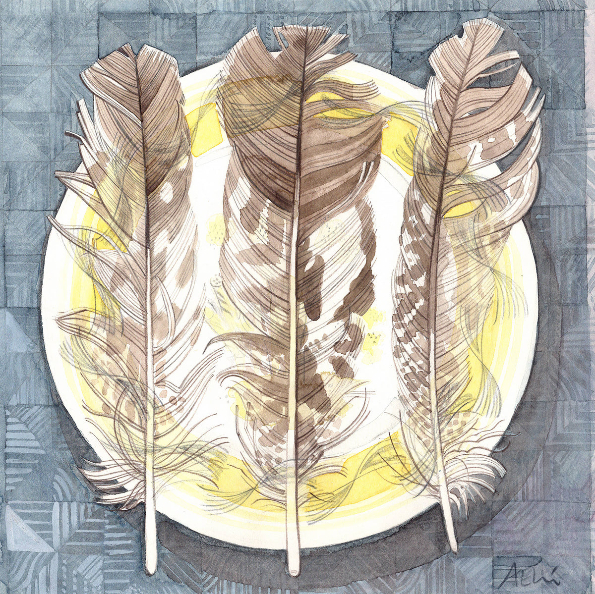 Three Feathers