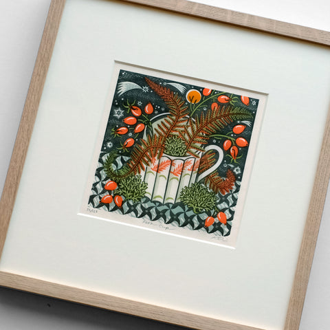 Fern Cup - framed - 32/125