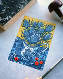 Sea Holly - Angie Lewin - printmaker and painter