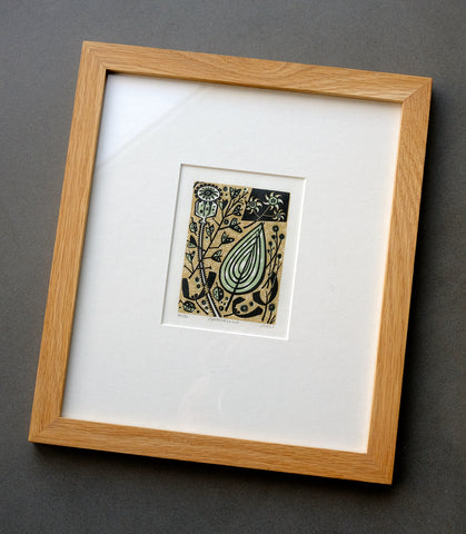 Spotted Leaf - framed