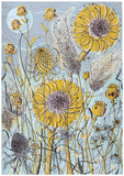 Autumn Garden, Norfolk - Angie Lewin - printmaker and painter