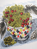 Cromarty Bowl - Angie Lewin - printmaker and painter