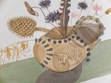 Denise Hoyle Jug with Teasel - Angie Lewin - printmaker and painter