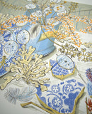 Honesty Blue - Angie Lewin - printmaker and painter