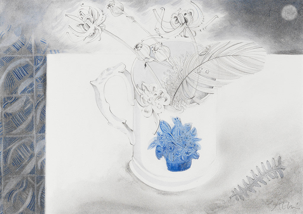 New Town Cup - Angie Lewin - printmaker and painter