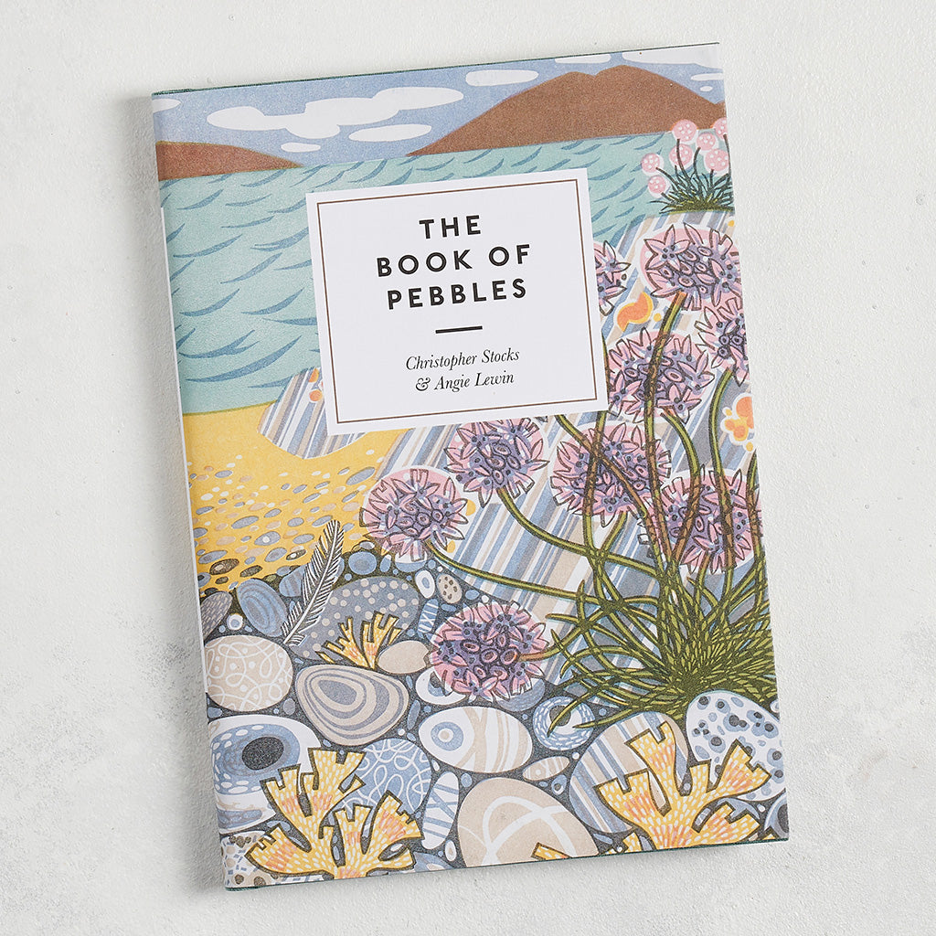 Pebble Shore, linocut by Angie Lewin – view 2