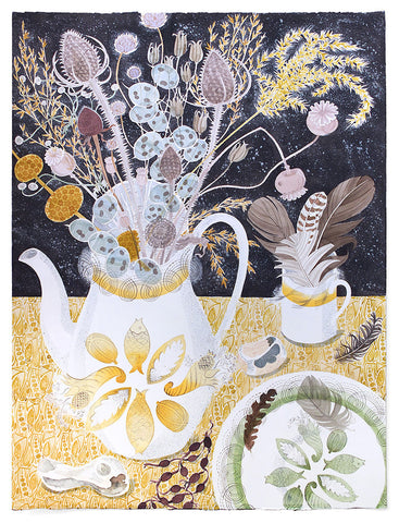 Ravilious, Seedheads and Feathers