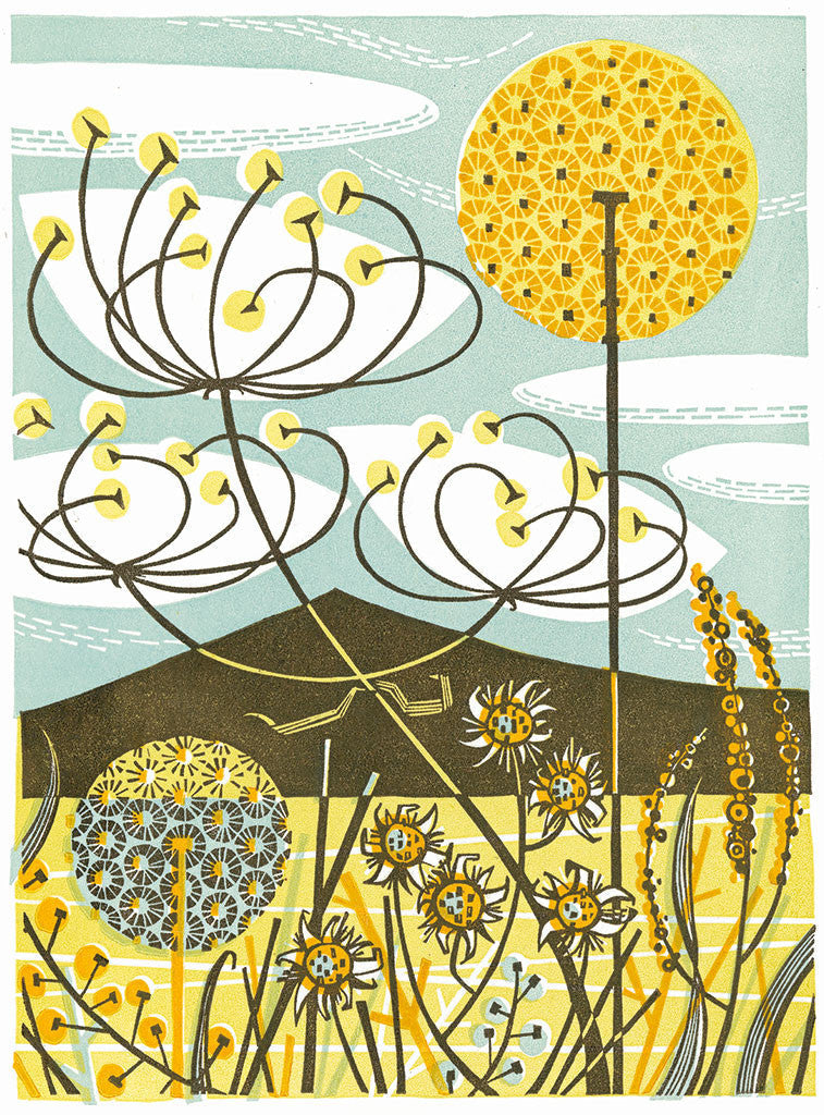 Scarista - Angie Lewin - printmaker and painter