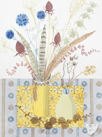 Spey Still Life with Yellow Book