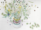 Summer Garden, Edinburgh - Angie Lewin - printmaker and painter