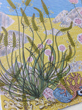 Summer Shore - Angie Lewin - printmaker and painter