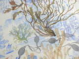 The Blue Platter - Angie Lewin - printmaker and painter