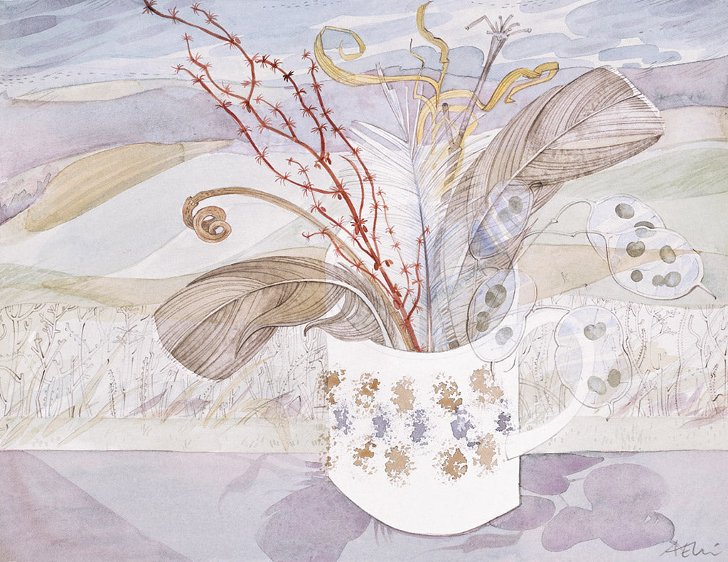 Winter, Glenarder - Angie Lewin - printmaker and painter