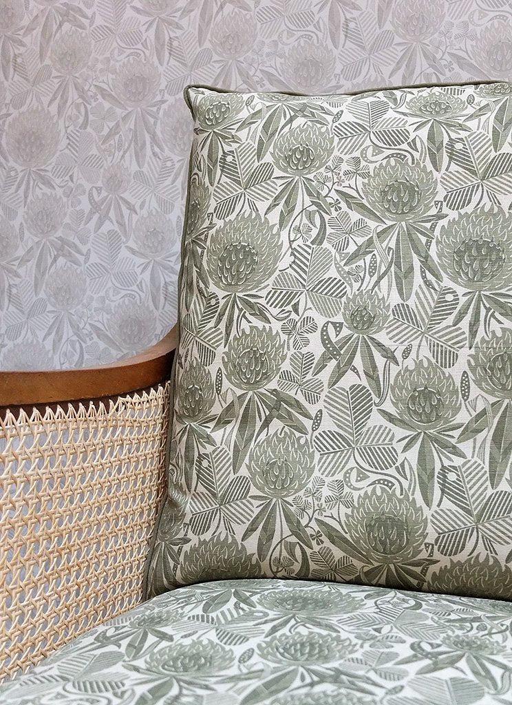 Clover A Screen Printed Fabric By Angie Lewin clover-a-screen-printed-fabric-by-angie-lewin