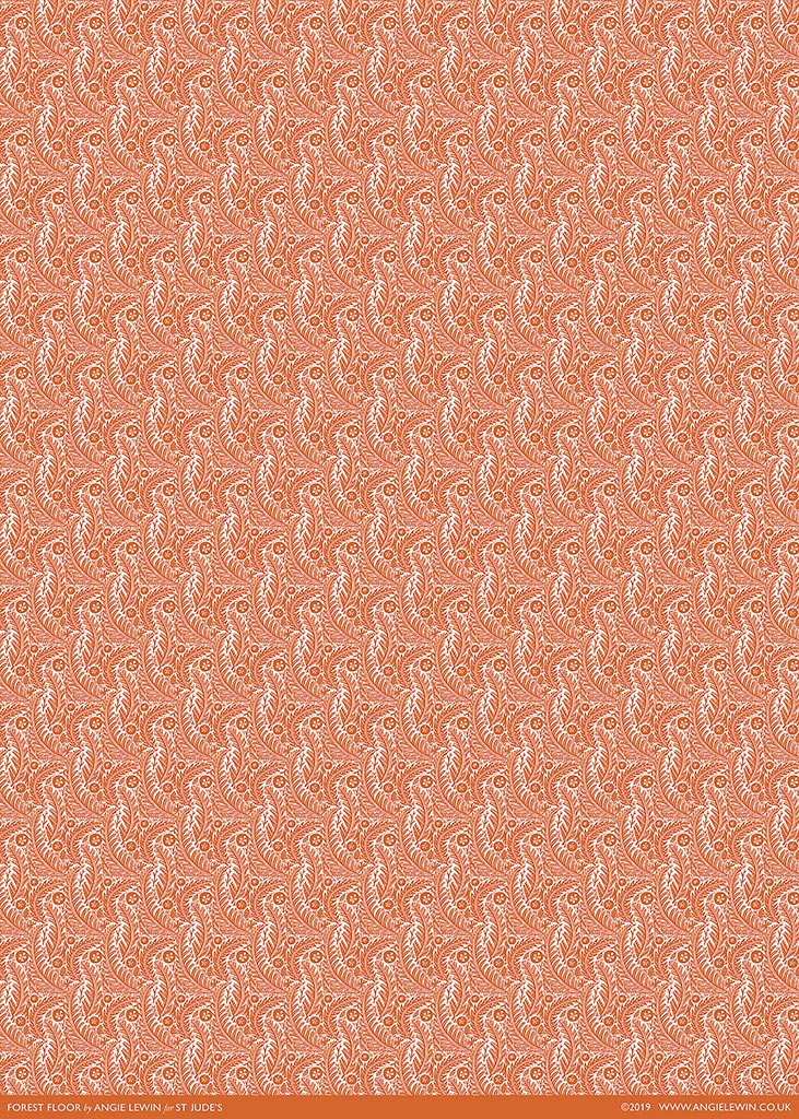 Patterned Papers - Angie Lewin - printmaker and painter