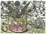Mug with Feathers - Angie Lewin - printmaker and painter