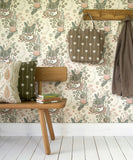 Nature Table wallpaper - Angie Lewin - printmaker and painter