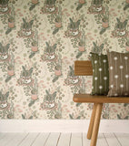Nature Table wallpaper - Angie Lewin - printmaker and painter