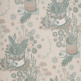 Nature Table wallpaper - Angie Lewin - printmaker and painter